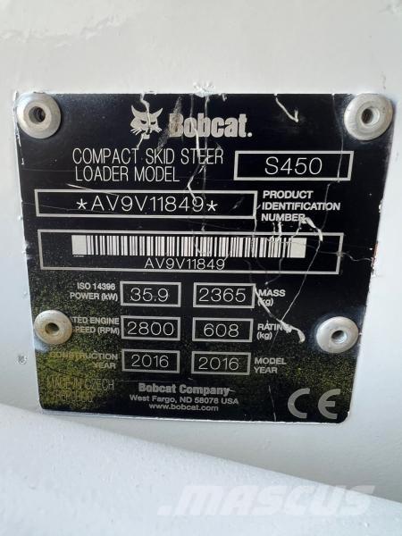 Bobcat S 450 Mininakladače