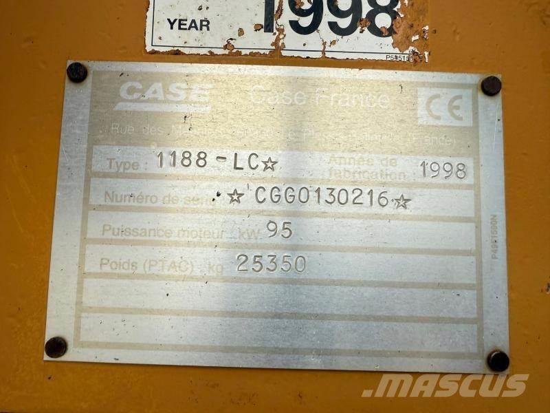 CASE 1188 Pásové rýpadlá