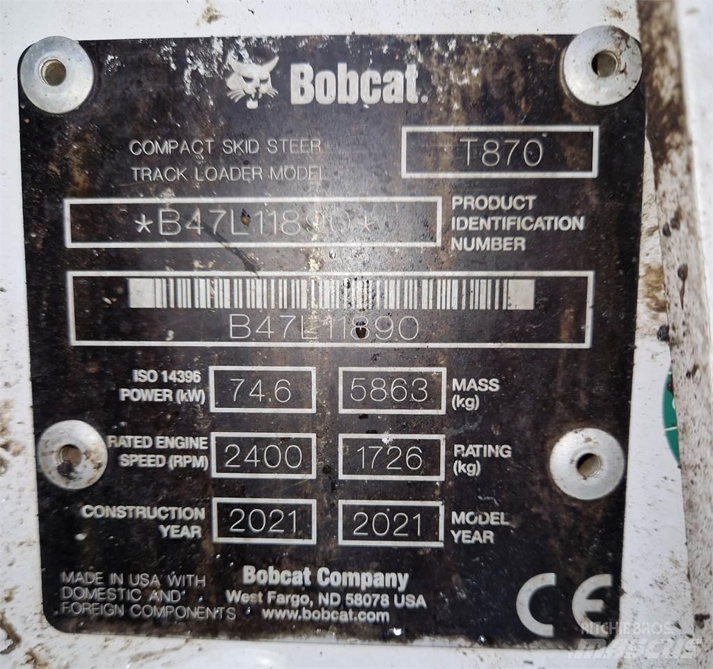 Bobcat T870 Šmykom riadené nakladače