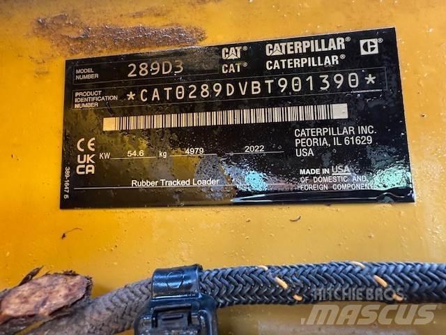 CAT 289D3 Šmykom riadené nakladače