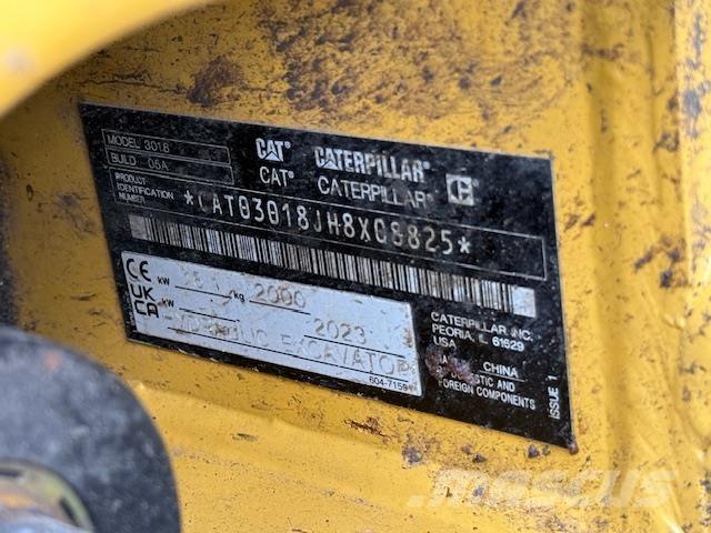 CAT 301.8 Mini rýpadlá < 7t