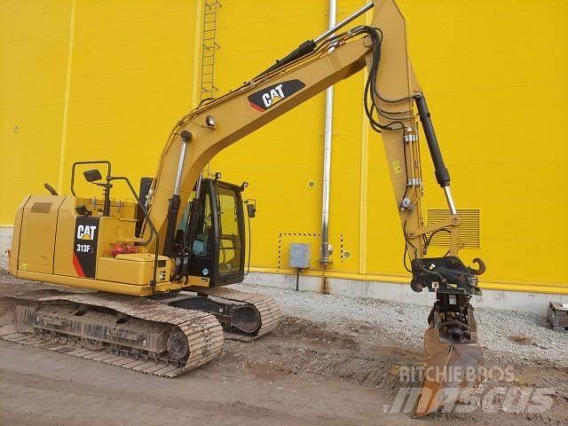 CAT 313 FL Pásové rýpadlá