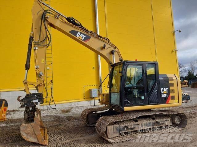 CAT 313 FL Pásové rýpadlá