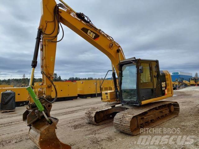 CAT 313FL Pásové rýpadlá