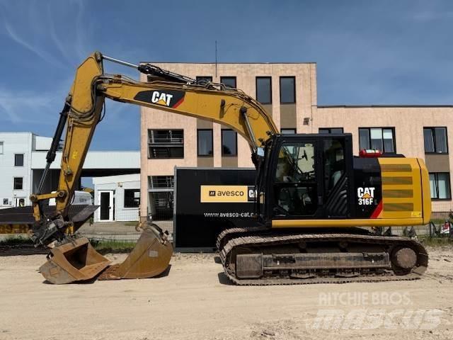 CAT 316F Pásové rýpadlá
