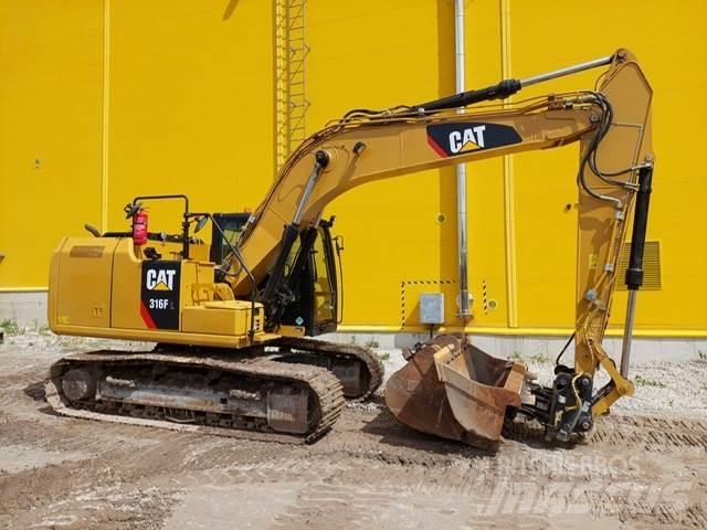 CAT 316FL Pásové rýpadlá