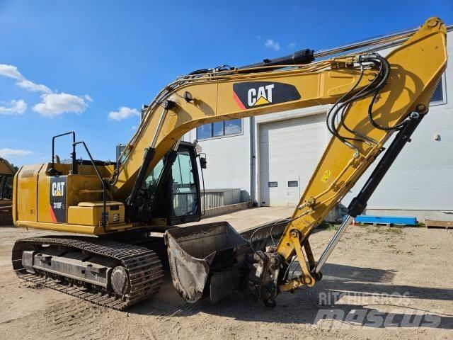 CAT 318FL Pásové rýpadlá