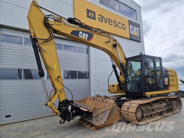 CAT 318FL Pásové rýpadlá