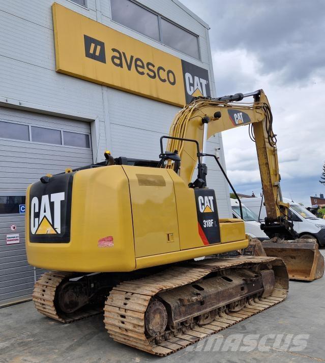 CAT 318FL Pásové rýpadlá