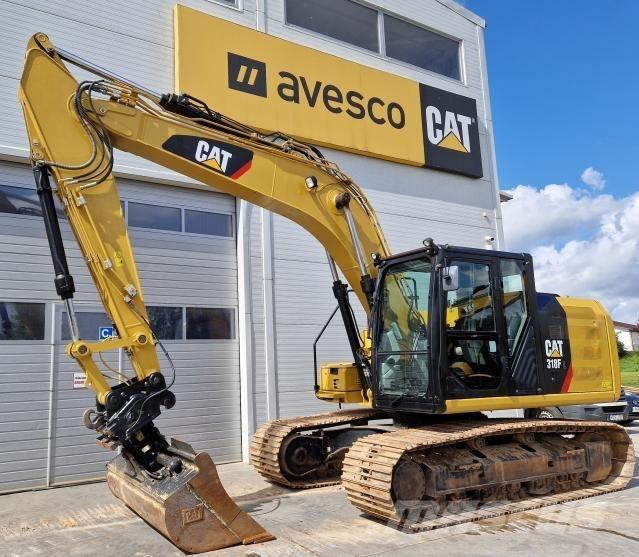 CAT 318FL Pásové rýpadlá