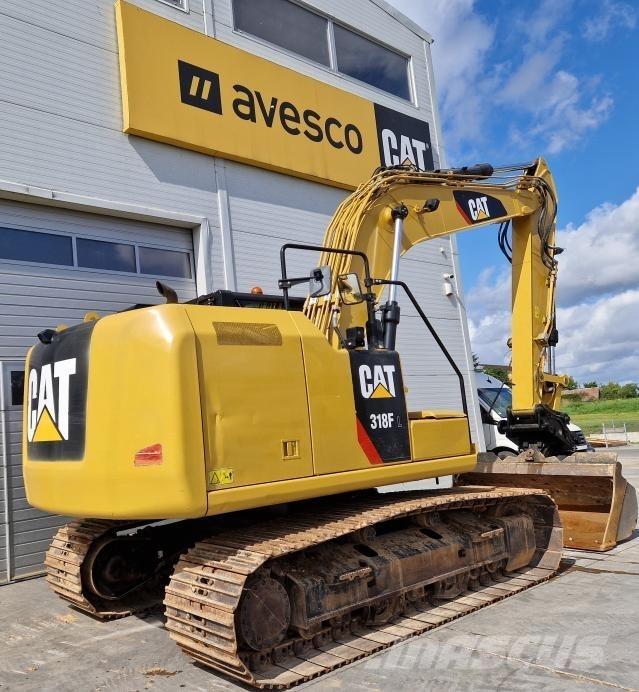 CAT 318FL Pásové rýpadlá