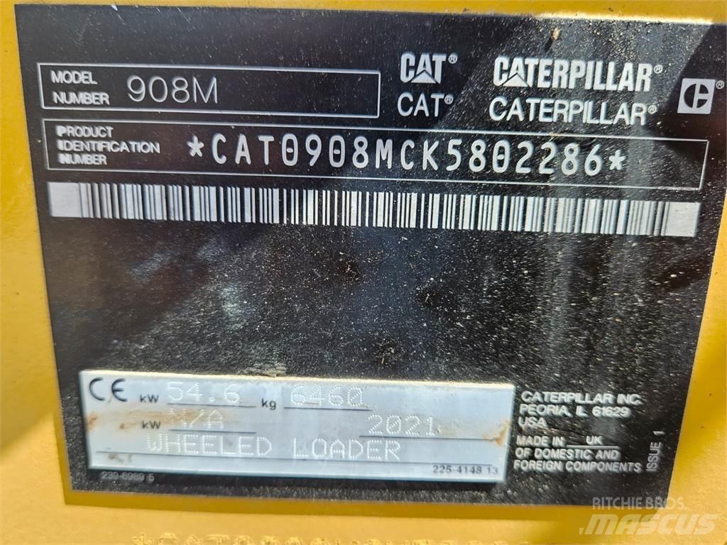 CAT 908M Kolesové nakladače