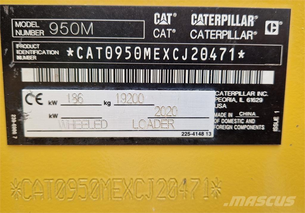 CAT 950M Kolesové nakladače