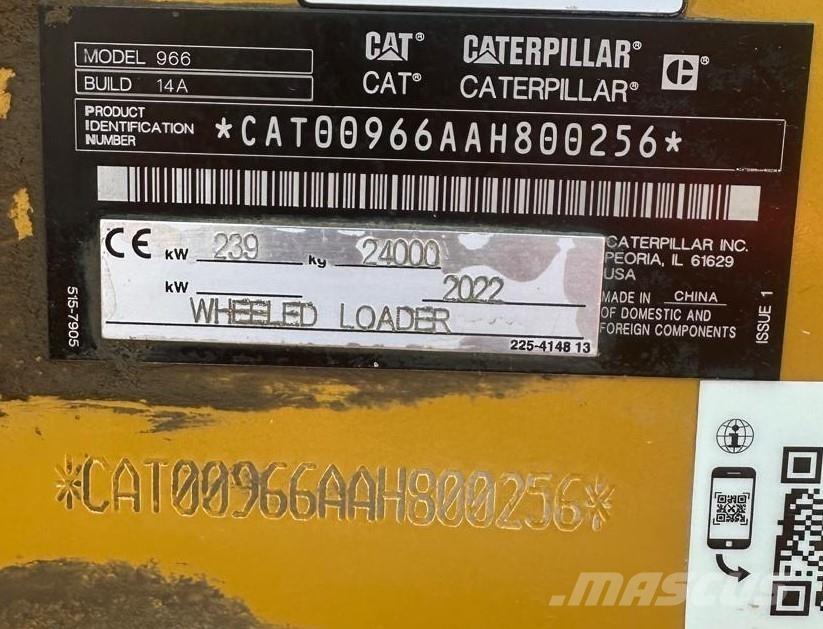 CAT 966 Kolesové nakladače
