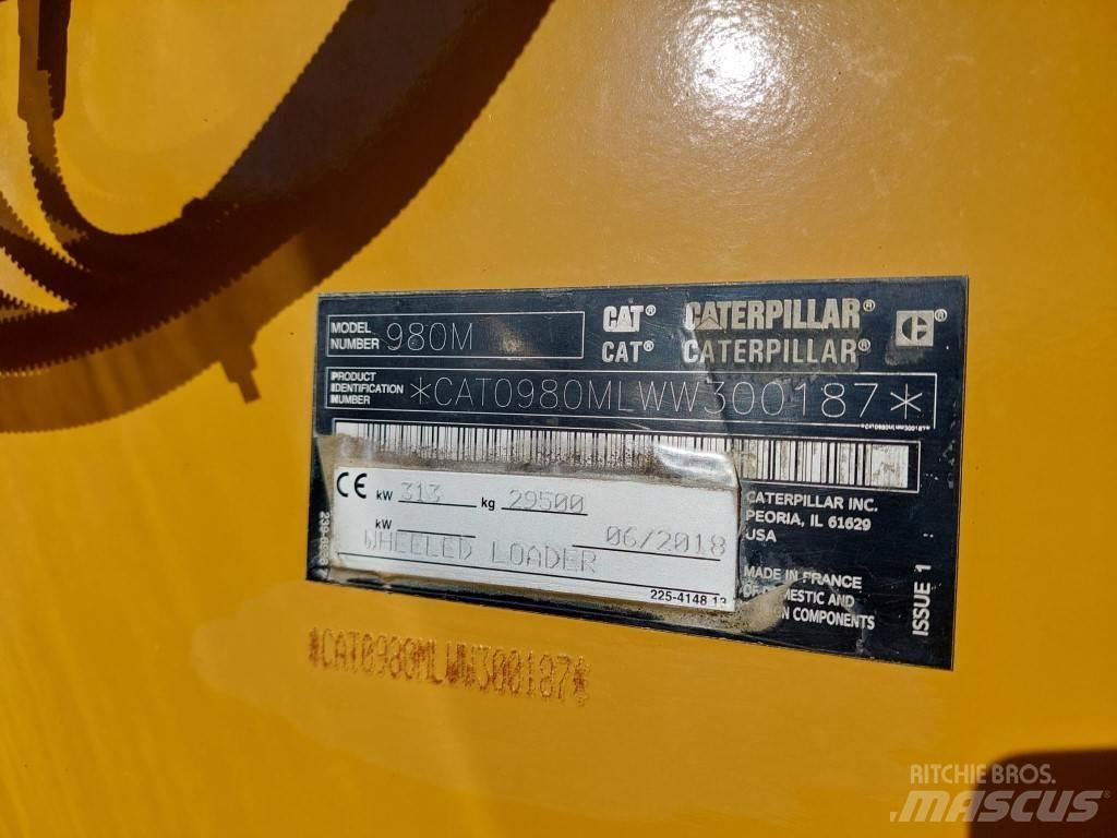 CAT 980M Kolesové nakladače