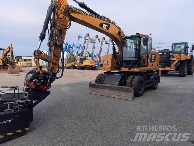 CAT M314F Kolesové rýpadlá