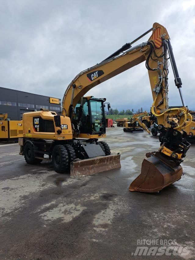 CAT M314F Kolesové rýpadlá
