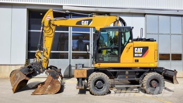 CAT M315F Kolesové rýpadlá