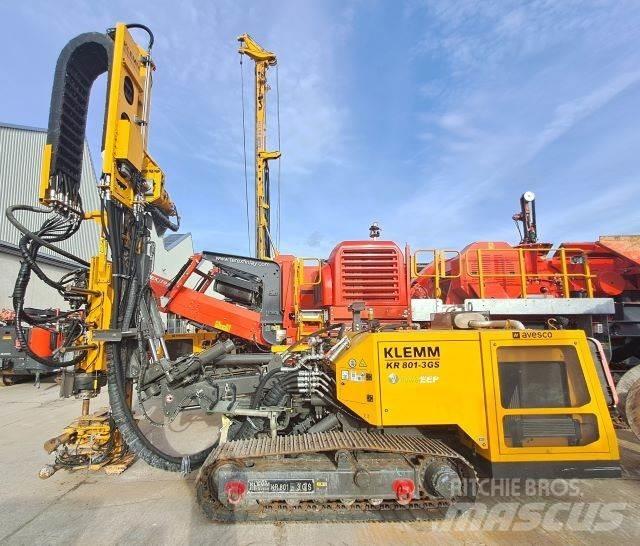 Klemm KR 801-3GS Kotevné vŕtacie súpravy