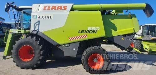 CLAAS Lexion 660 Kombinované zberacie stroje