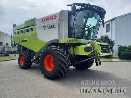 CLAAS Lexion 670 Kombinované zberacie stroje