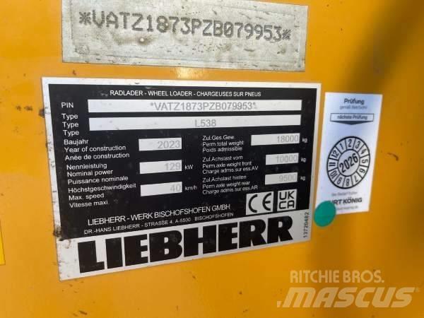 Liebherr L 538 V Kolesové nakladače