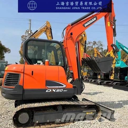 Doosan DX 60 Pásové rýpadlá