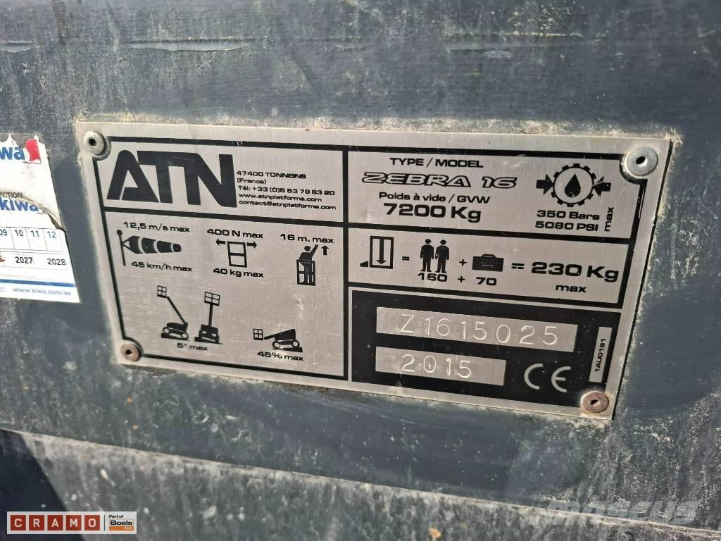 ATN Zebra 16 Kĺbové plošiny