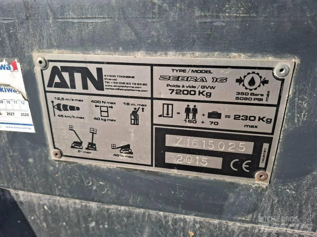 ATN Zebra 16 Kĺbové plošiny