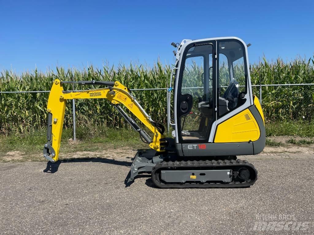 Wacker Neuson ET18 Mini rýpadlá < 7t