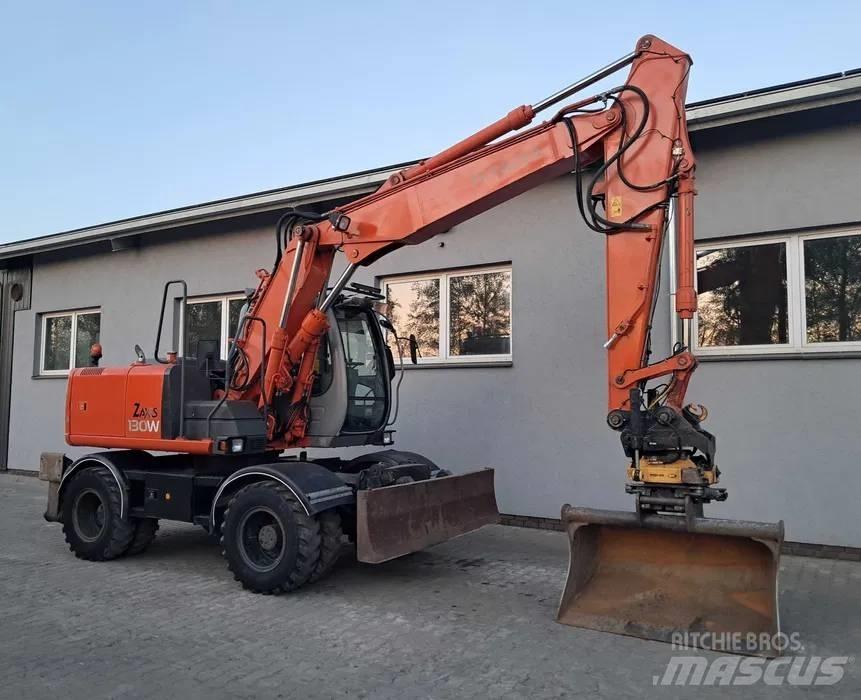 Hitachi ZX 130 W Kolesové rýpadlá