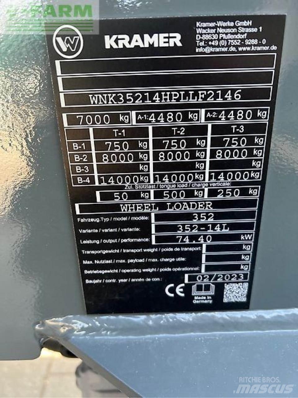 Kramer kl43.8l Mini rýpadlá < 7t