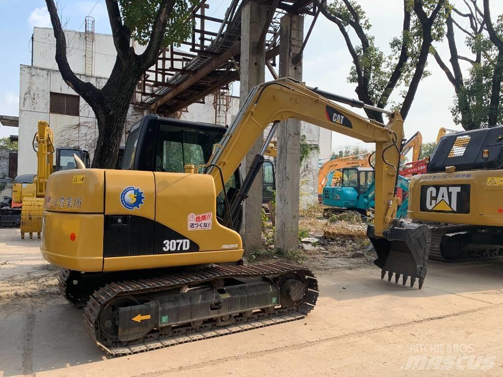 CAT 307D Pásové rýpadlá