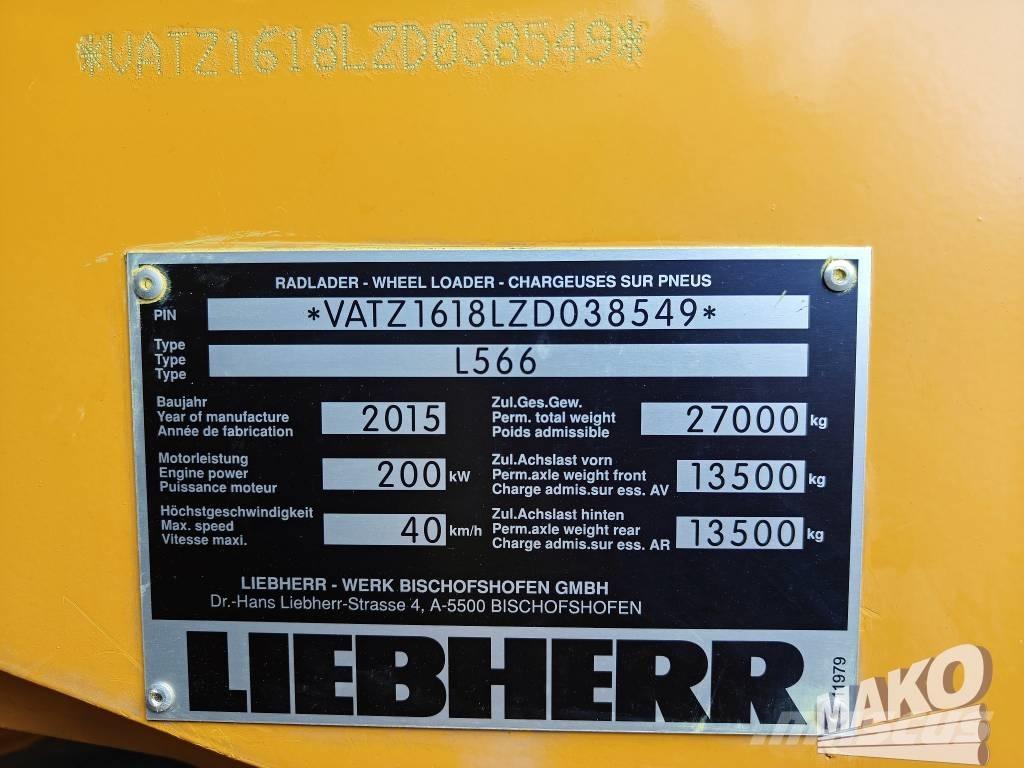 Liebherr L 566 Kolesové nakladače