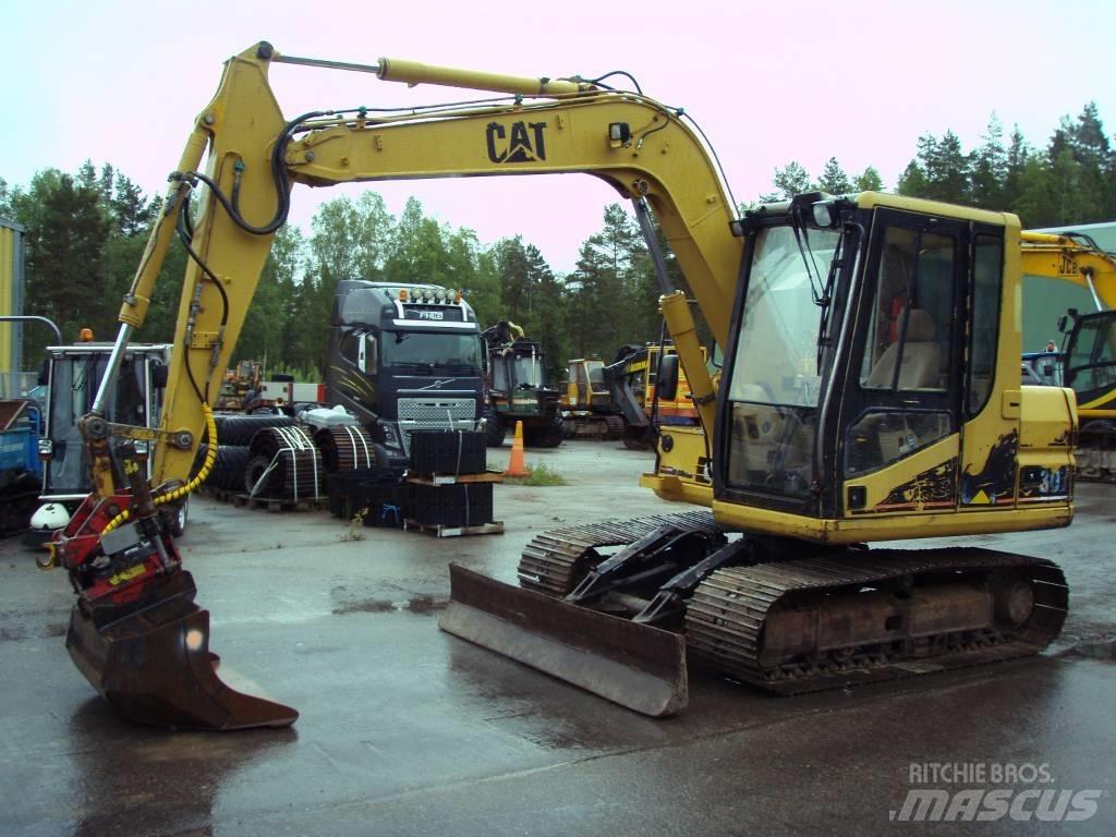 CAT 307 Midi rýpadlá 7 t - 12 t