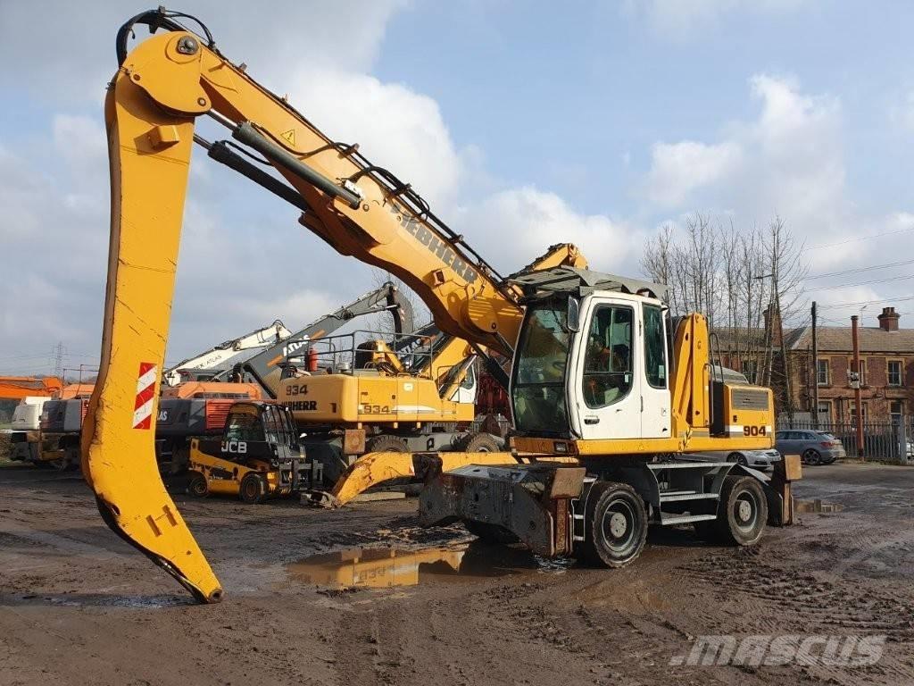 Liebherr A 904 C Stroje pre manipuláciu s odpadom