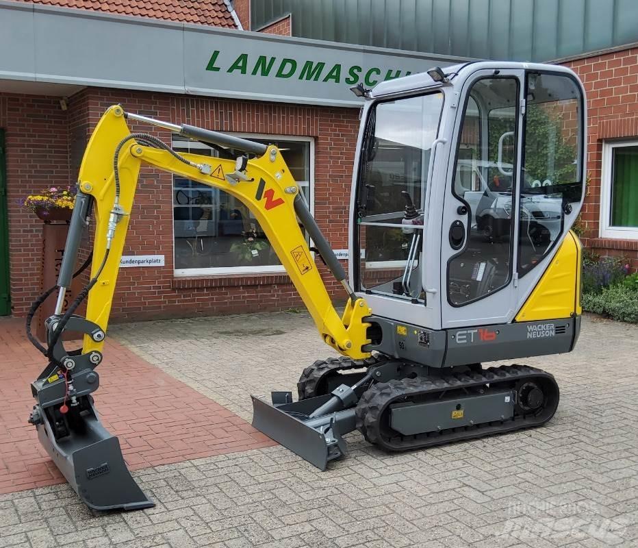 Wacker ET 16 Mini rýpadlá < 7t