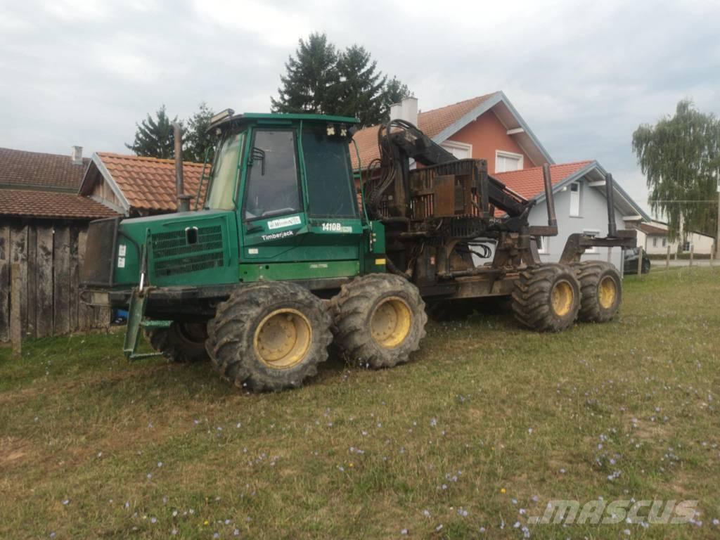  Forwarder Timberjack Lesné traktory