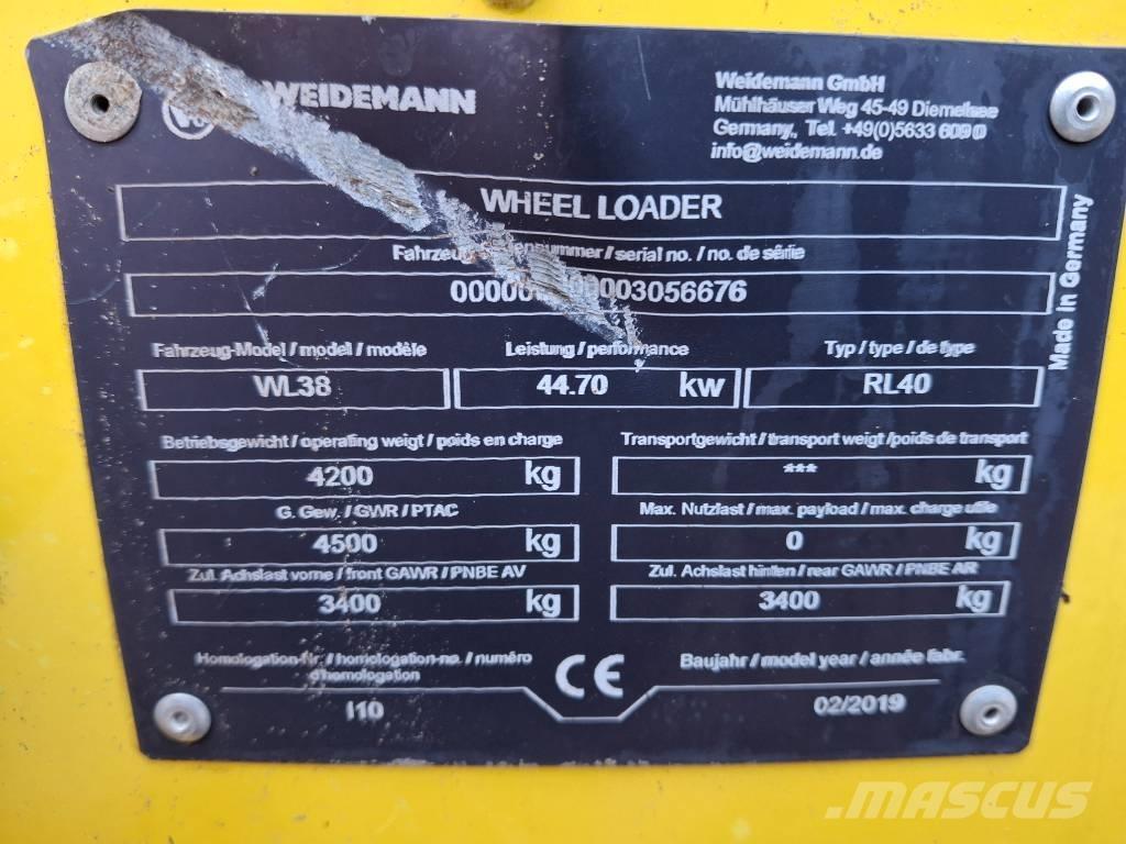 Wacker Neuson WL 38 Kolesové nakladače