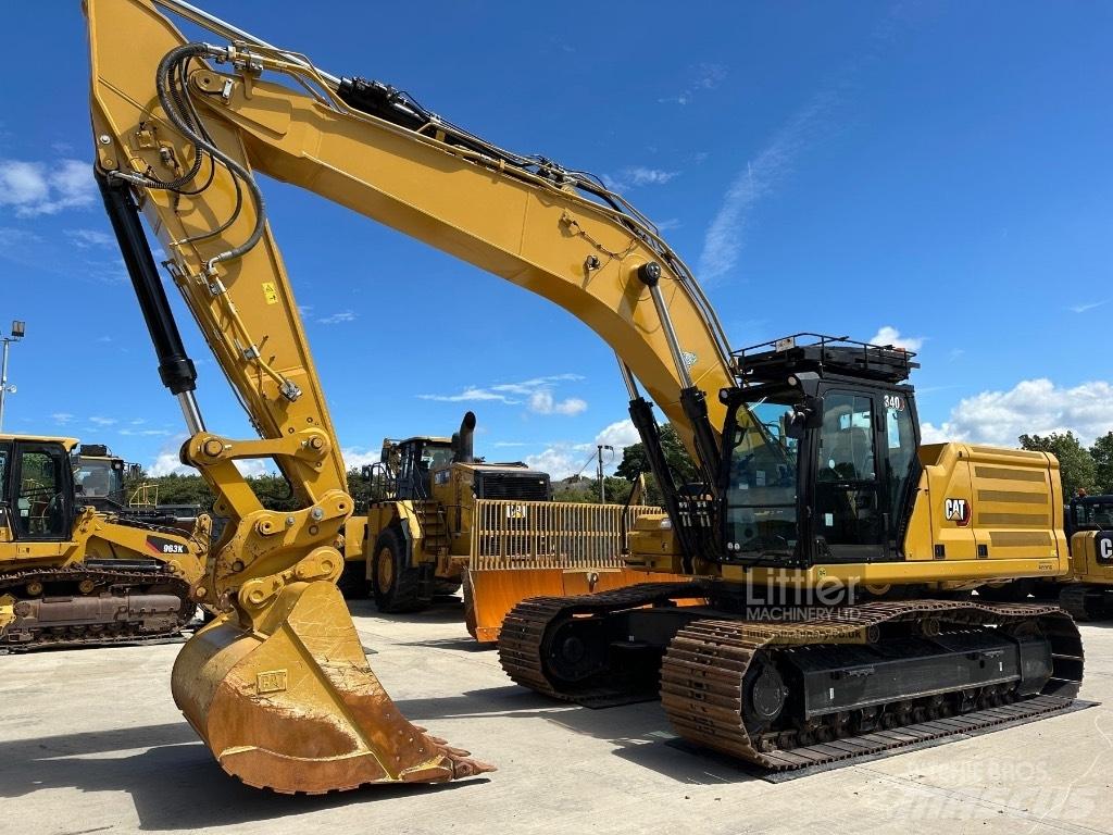 CAT 340 Pásové rýpadlá