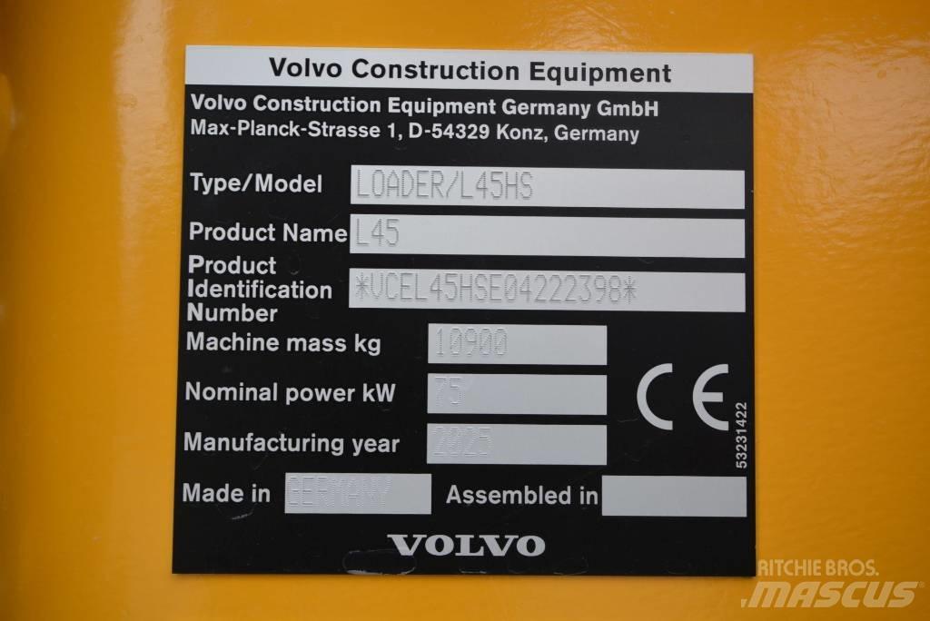 Volvo L 45 HS Kolesové nakladače
