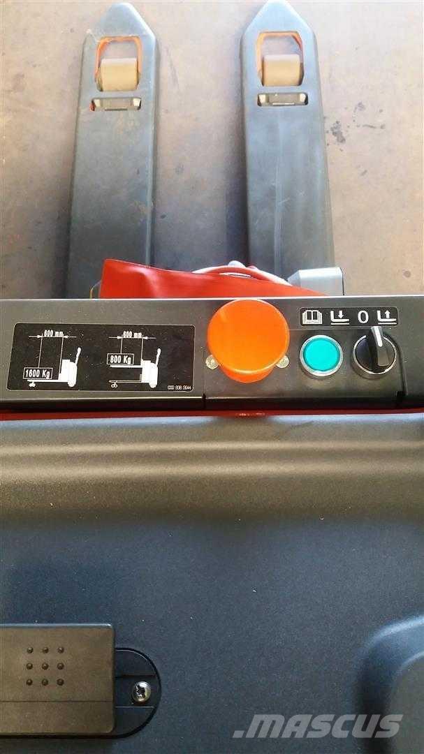 Linde T16L Ručne vedené vysokozdvižné vozíky