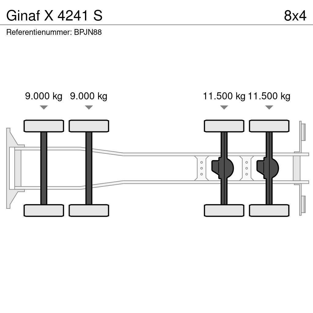 Ginaf X 4241 S Univerzálne terénne žeriavy