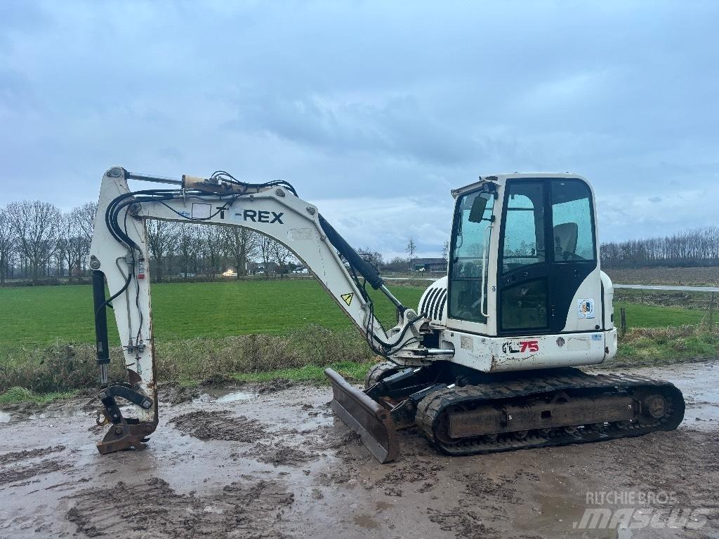 Terex TC 75 Midi rýpadlá 7 t - 12 t