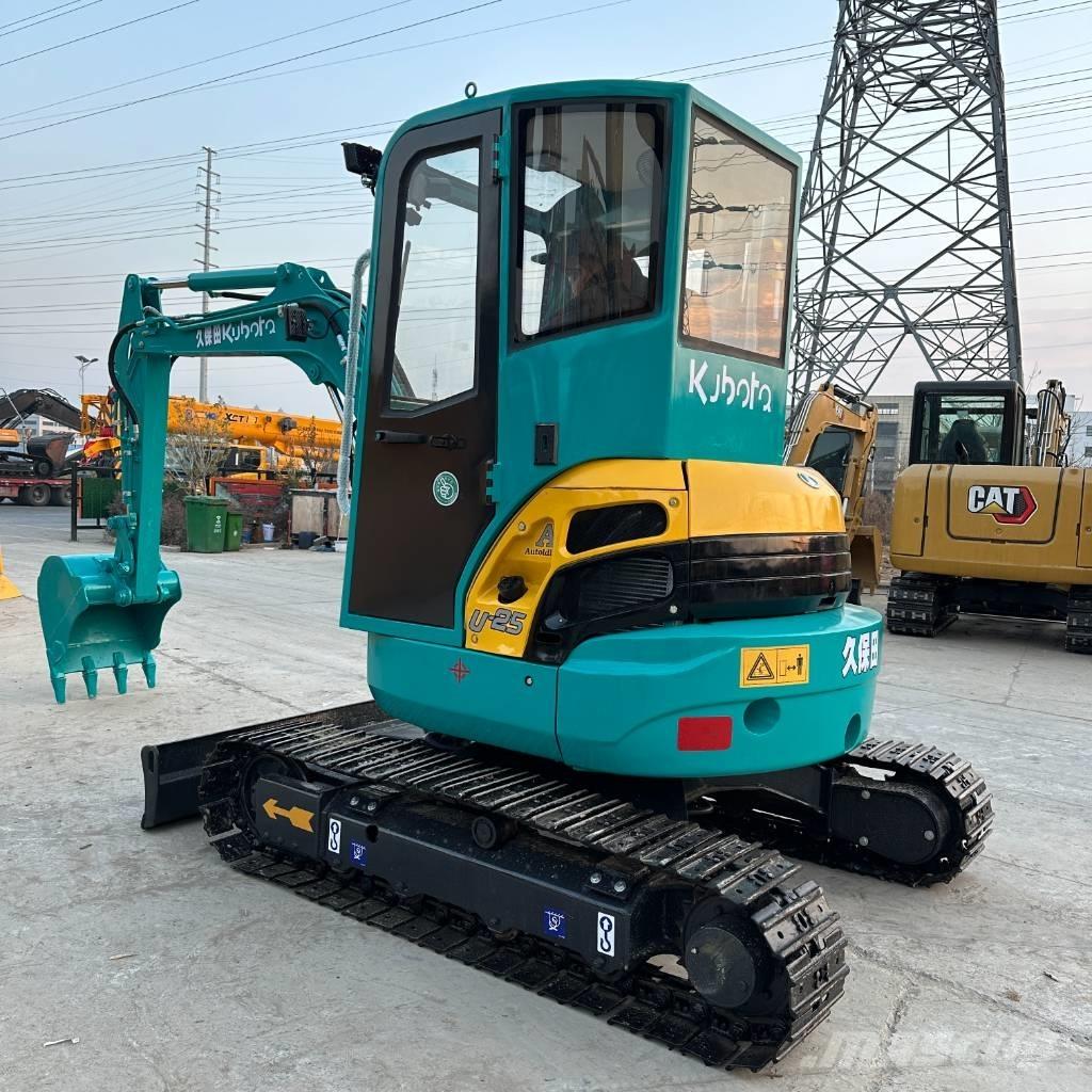 Kubota U 25 Mini rýpadlá < 7t
