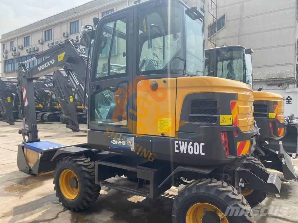 Volvo EW 60w vs Pásové rýpadlá