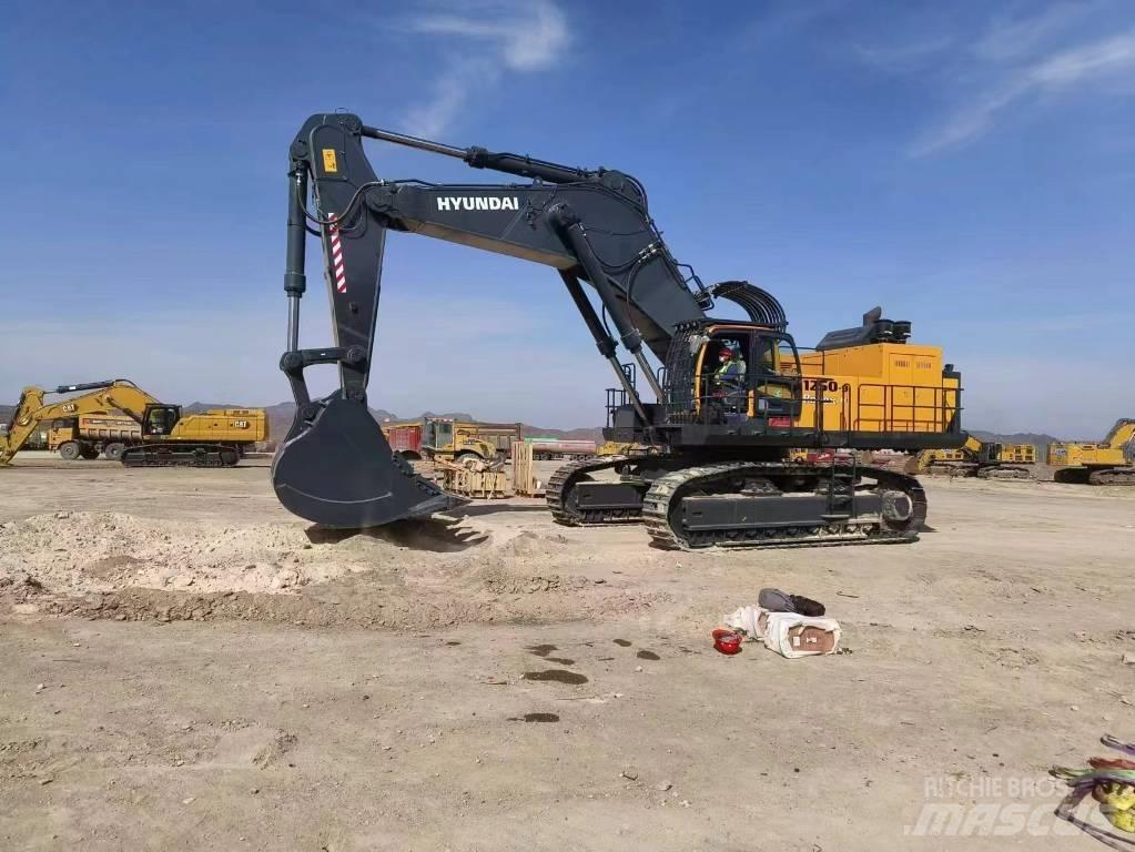 Hyundai HX1250 Pásové rýpadlá
