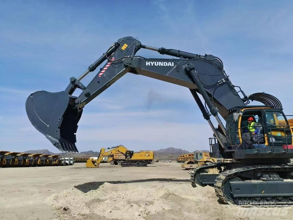 Hyundai HX1250 Pásové rýpadlá