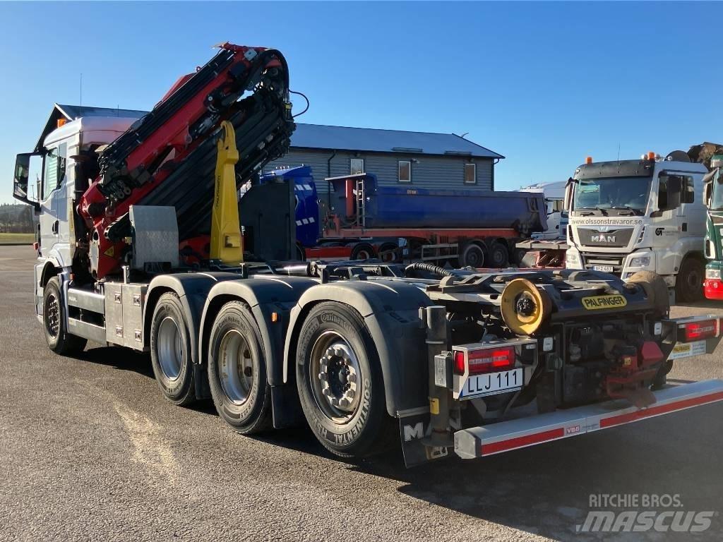 MAN TGS 35.510 Autožeriavy, hydraulické ruky