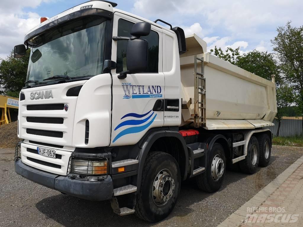 Scania G 480, 8x4 Sklápače